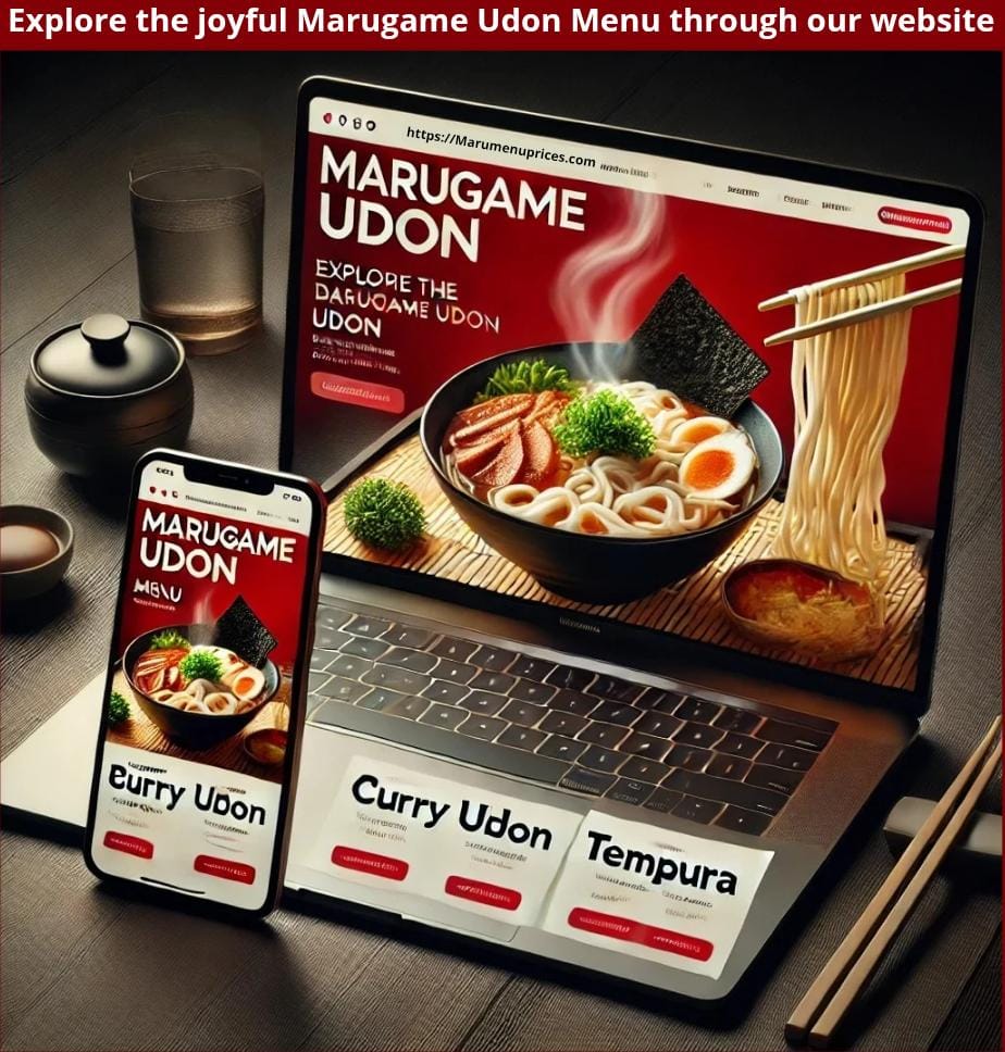 menu marugame udon