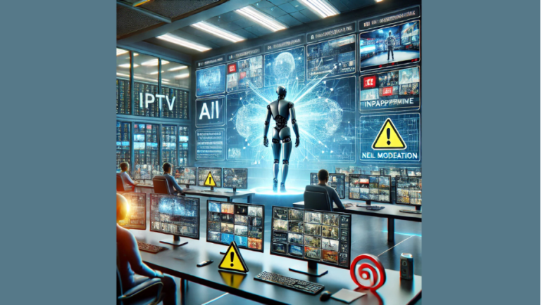IPTV and AI Content Moderation: Keeping Streams Safe for All Audiences