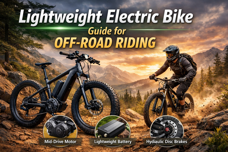 Lightweight Electric Bike Guide for Off-Road Riding